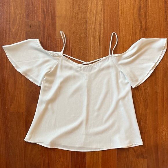 BP - White off-the-shoulder top - Picture 3 of 7